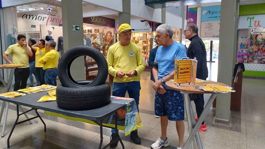 Programa Pneu Seguro do Detran-DF alcança 5 mil pessoas