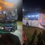 Acidente entre dois ônibus na BR-020 deixa 13 feridos