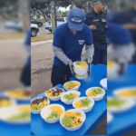 DF Legal desmonta ponto de churrasco clandestino e recolhe marmitas