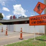 Obra do viaduto do Eixão entra em reta final e tem data para entrega