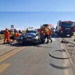 Colisão entre carros deixa 3 feridos na DF-130, em Planaltina