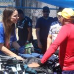 Em “dia de feira”, Paula Belmonte promete melhorar a saúde de Ceilândia