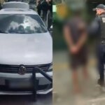 Homem furta carro, bate em outro veículo e acaba preso em Ceilândia