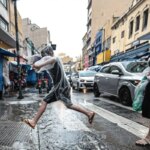 país tem chuvas fortes no Sul e Sudeste e tempo seco no Nordeste