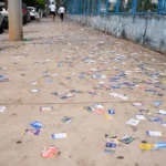 20 toneladas de lixo gerado por material eleitoral foram recolhidos no DF