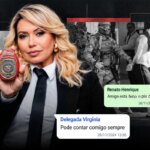 Prints revelam intimidade de delegada e chefe do PCC: “Macho, diferenciado”