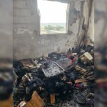Dona de apartamento destruído por incêndio no DF perde tudo e faz vaquinha