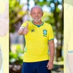 Apoiadores de Lula fazem mobilização nas redes com camisa da Seleção