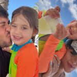 Virginia vai à praia com Zé Felipe após término com Vini Jr
